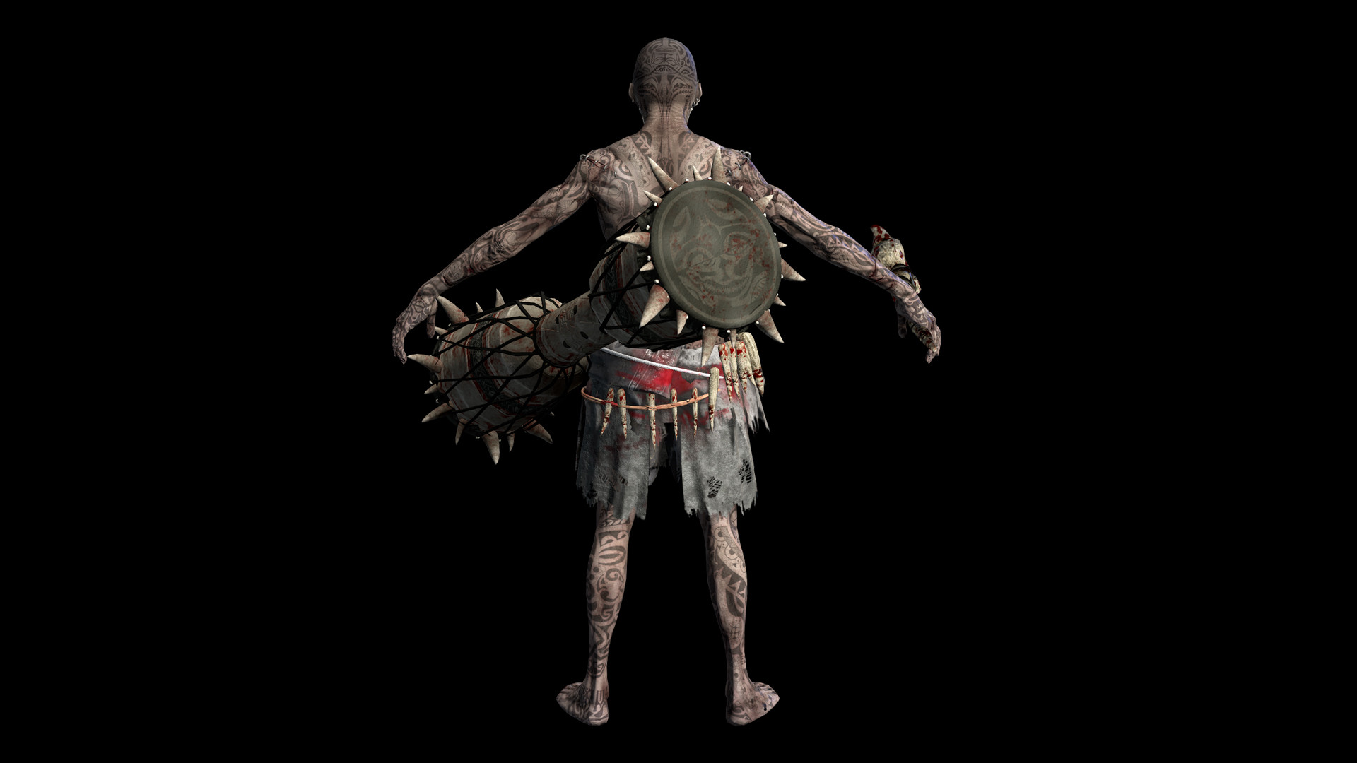 灵魂筹码 - 惘灵“黑杀咒”套装 Soul at Stake - “Ancient Curse” Drummer's Outfit #2