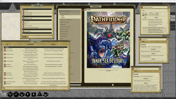 Fantasy Grounds - Pathfinder RPG - Campaign Setting: Inner Sea Bestiary