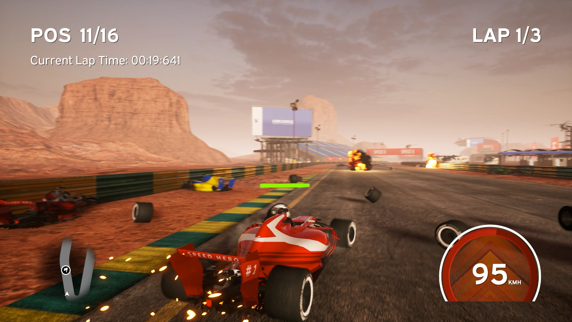 Jeu Playstation 4 :Speed 3 Grand Prix Explosive Arcade Racing