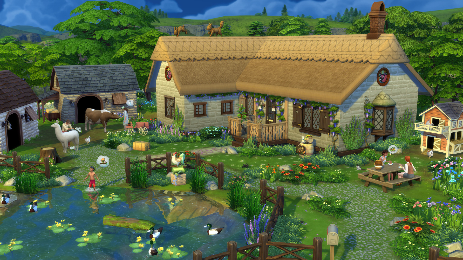 The Sims™ 4 Cottage Living Expansion Pack Resimleri 