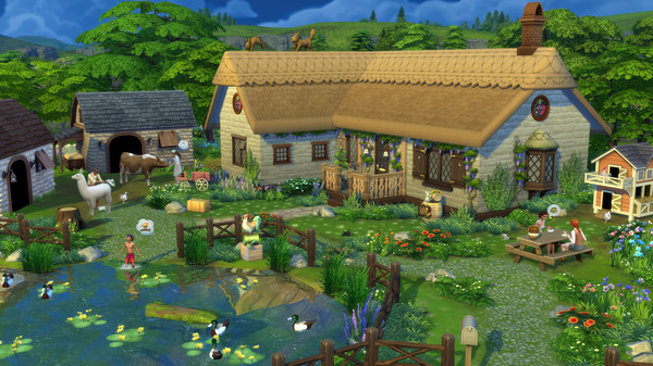 скриншот The Sims 4 Cottage Living Expansion Pack 3