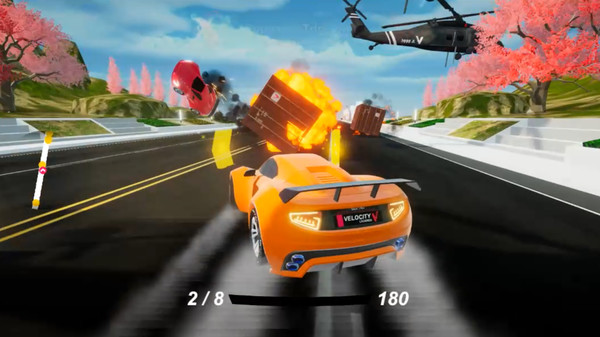 скриншот Velocity Legends - Crazy Car Action Racing Game 2