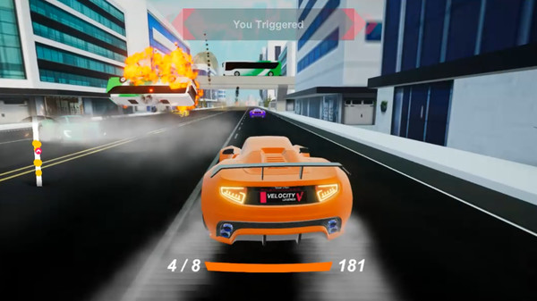 скриншот Velocity Legends - Crazy Car Action Racing Game 4