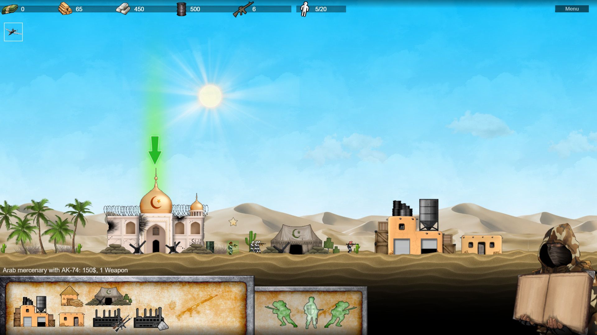 Military Crusaders screenshot 1