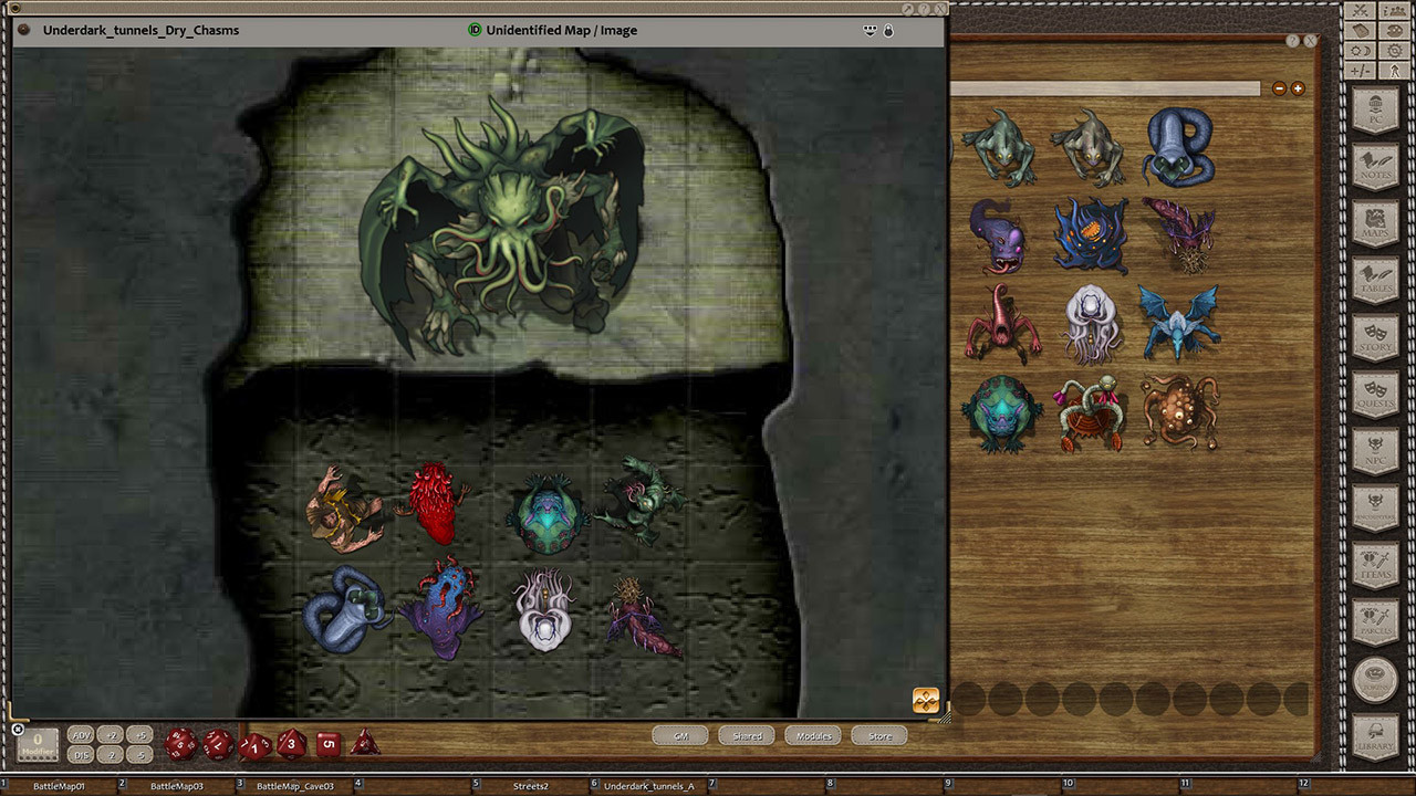 Fantasy Grounds - Devin Night Token Pack 147: Cosmic Horrors Featured Screenshot #1