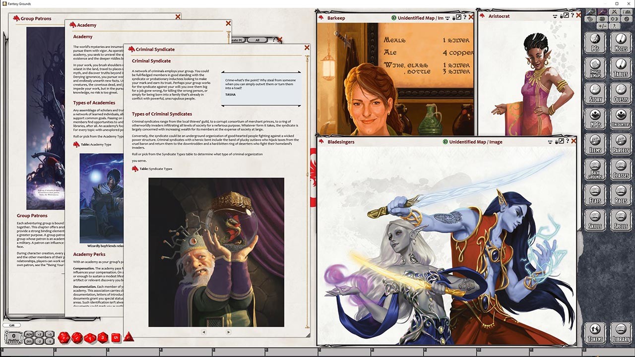 Fantasy Grounds - D&D Tasha's Cauldron of Everything #2
