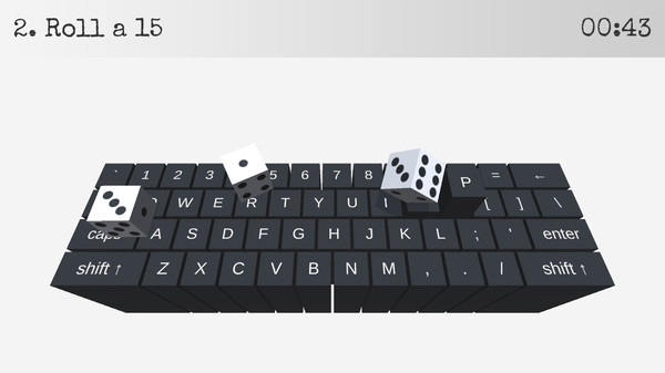 скриншот On Key Up: A Game for Keyboards 2
