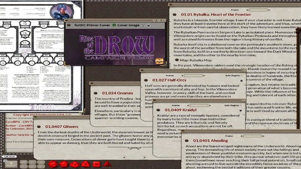 Fantasy Grounds - Rise of the Drow: Campaign Primer