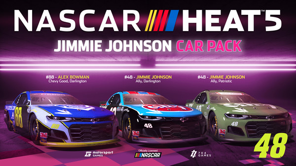 NASCAR Heat 5 - Jimmie Johnson Pack for steam NASCAR Heat 5 - Jimmie Johnson Pack for steam