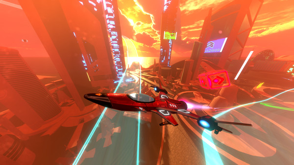 скриншот Neon Wings: Air Race 1