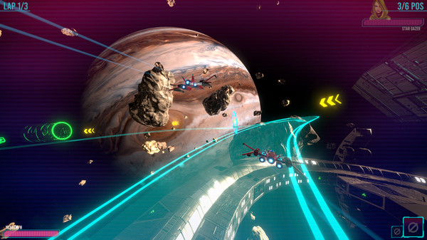 скриншот Neon Wings: Air Race 2