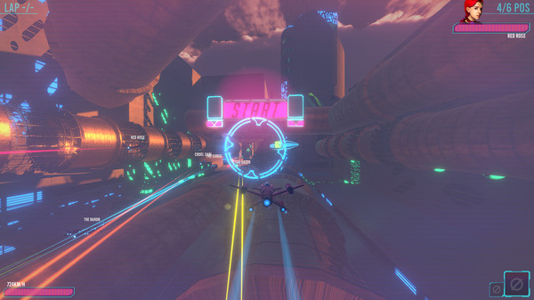 скриншот Neon Wings: Air Race 4