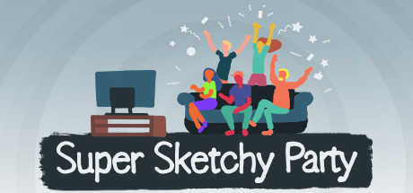 Super Sketchy Party — store header art