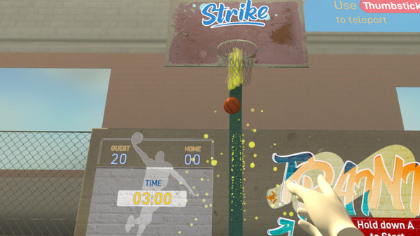 скриншот Urban Basketball VR 1
