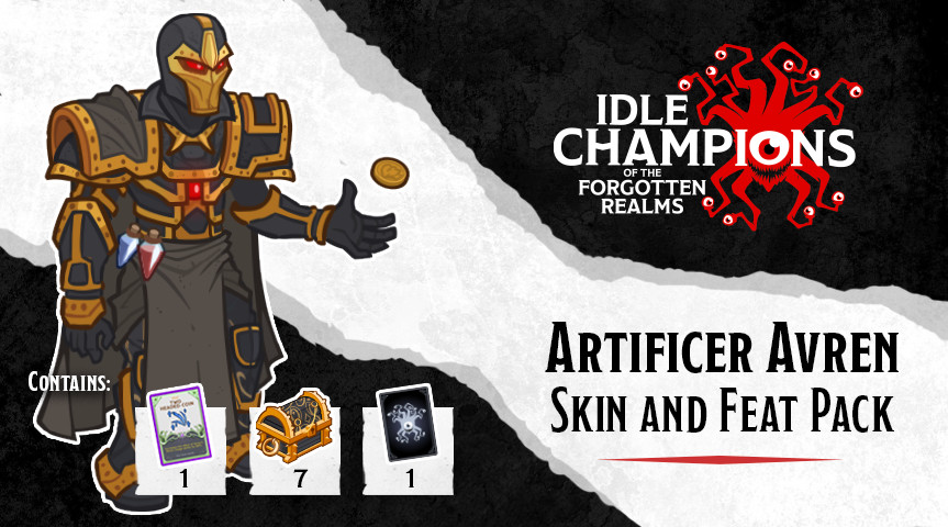 Idle Champions - Artificer Avren Skin & Feat Pack Featured Screenshot #1