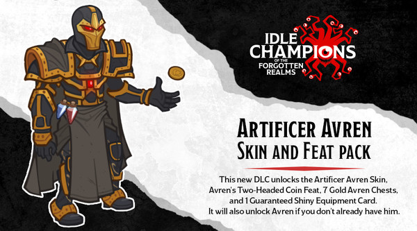 скриншот Idle Champions - Artificer Avren Skin & Feat Pack 1