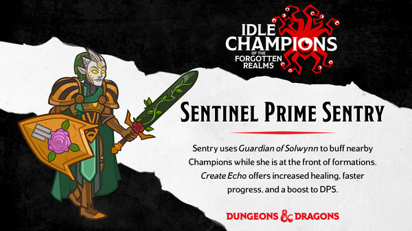 скриншот Idle Champions - Sentinel Prime Sentry Skin & Feat Pack 2