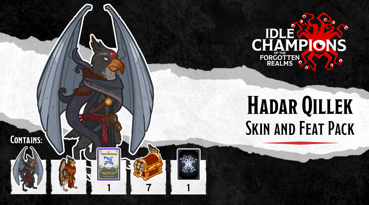 Idle Champions - Hadar Qillek Skin & Feat Pack Featured Screenshot #1