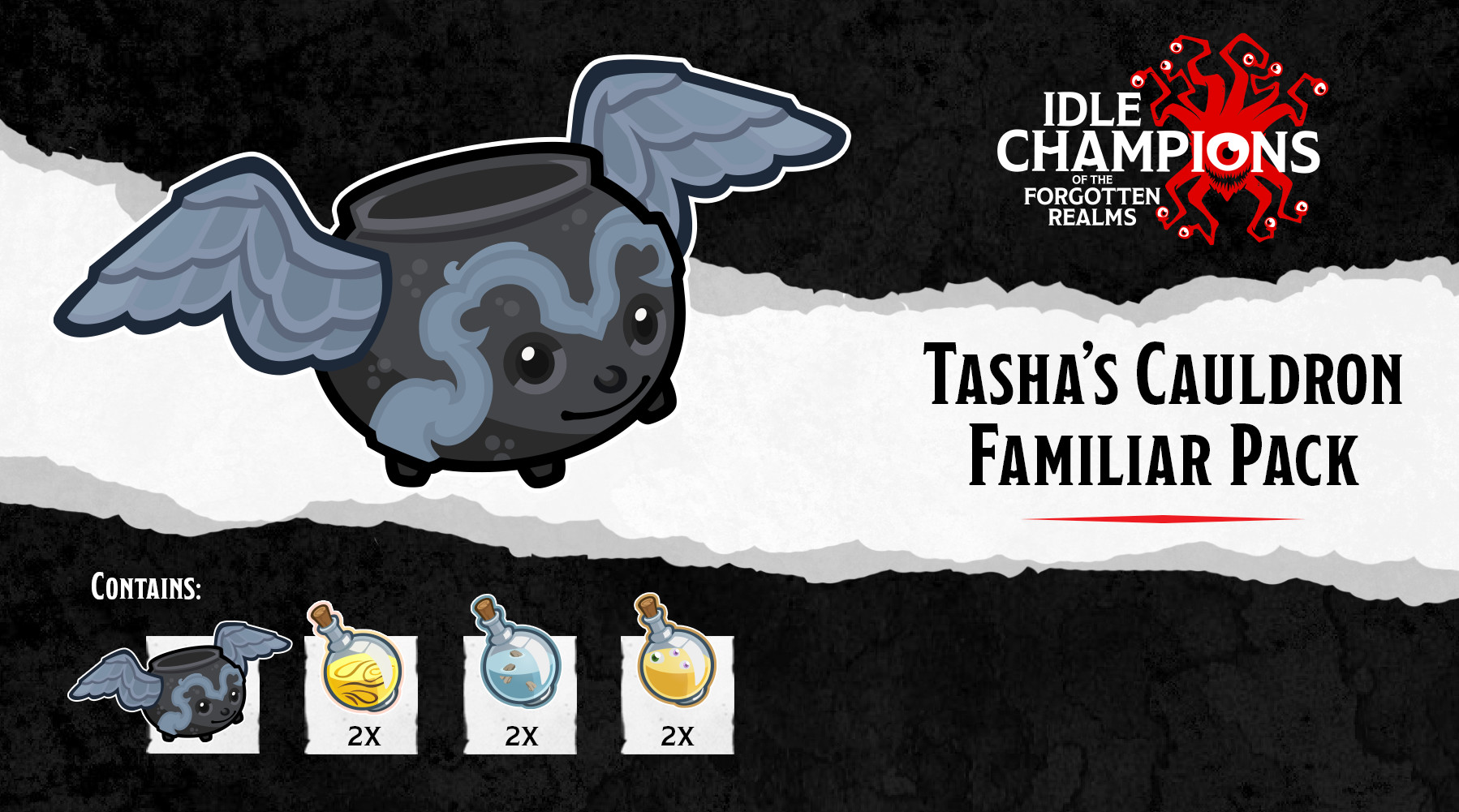 Idle Champions - Tasha's Cauldron Familiar Pack Featured Screenshot #1