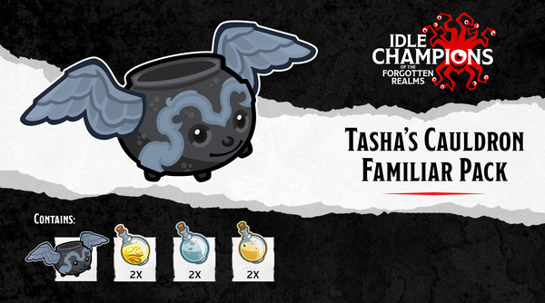 скриншот Idle Champions - Tasha's Cauldron Familiar Pack 0