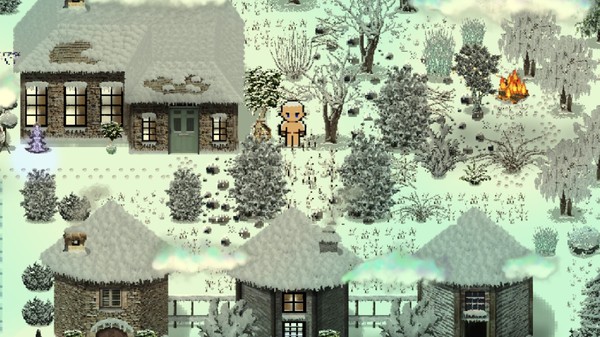 скриншот RPG Maker MV - Winter Town Tiles 3