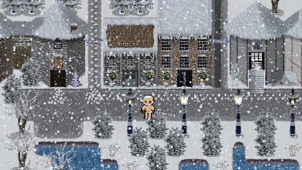 скриншот RPG Maker MV - Winter Town Tiles 4