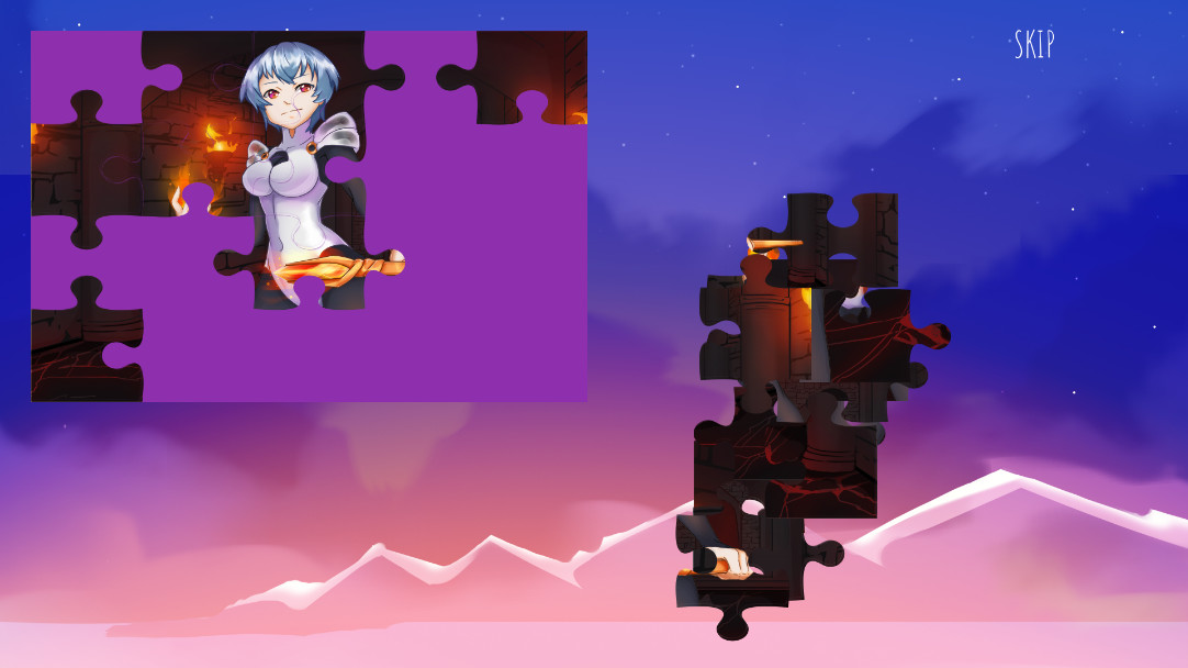 Pretty Girls and Dark Witch. A simple story screenshot 1