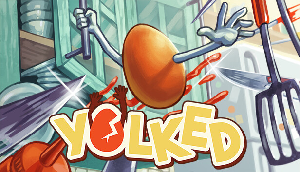 VIRAMOS UM OVO nesse MALUCO Jogo YOLKED - The Egg Game #Yolked 