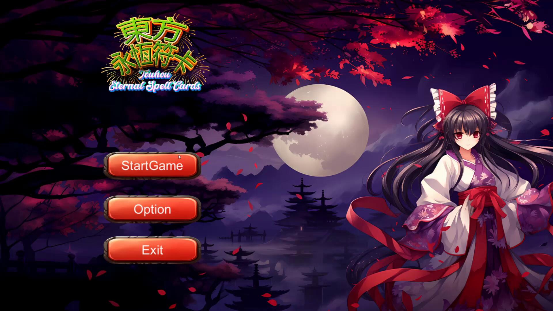 Touhou Eternal Spell Cards screenshot 1