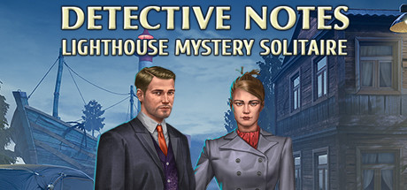 Detective notes. Lighthouse Mystery Solitaire Cover Image