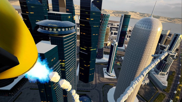 скриншот Jetpack City Action VR 2