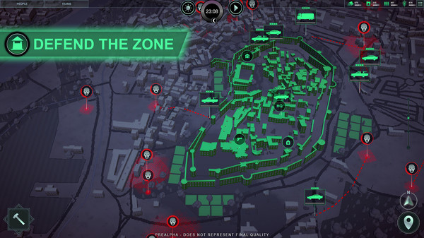 Screenshot of Infection Free Zone
