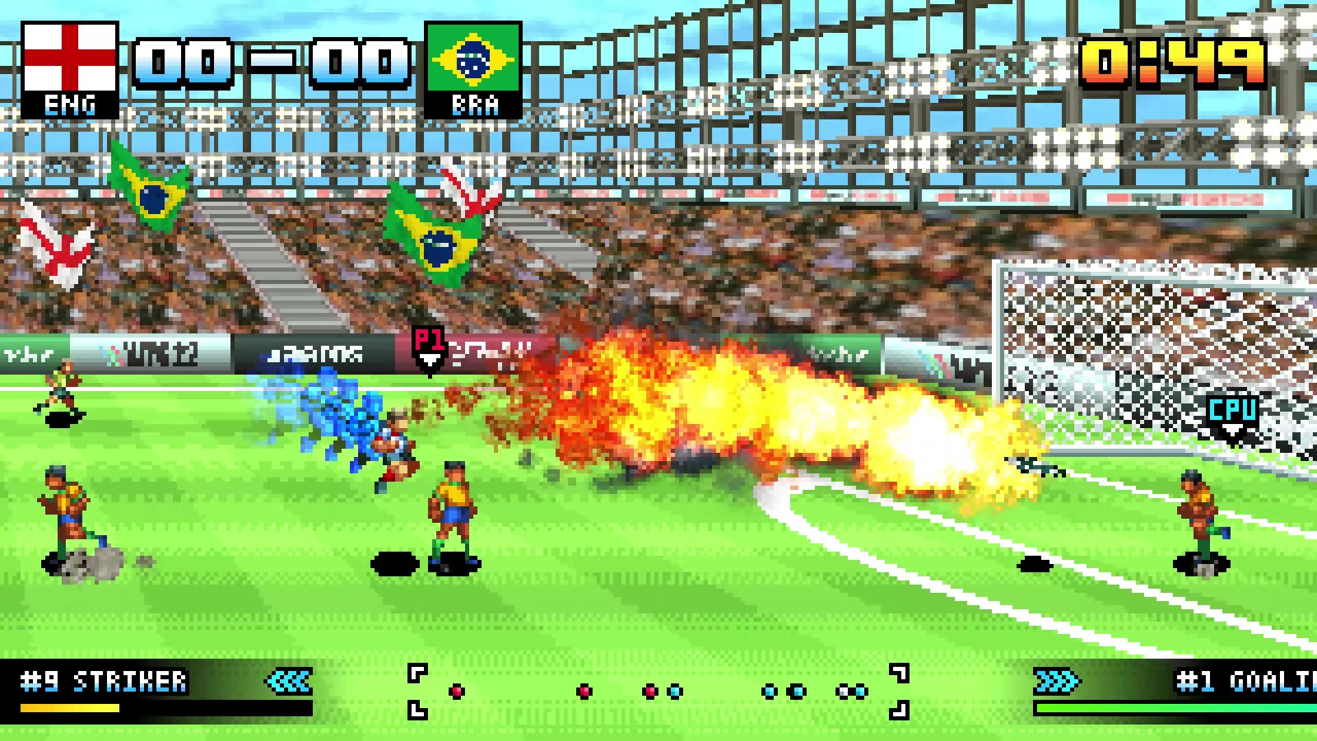 screenshot of World Fighting Soccer 22 2