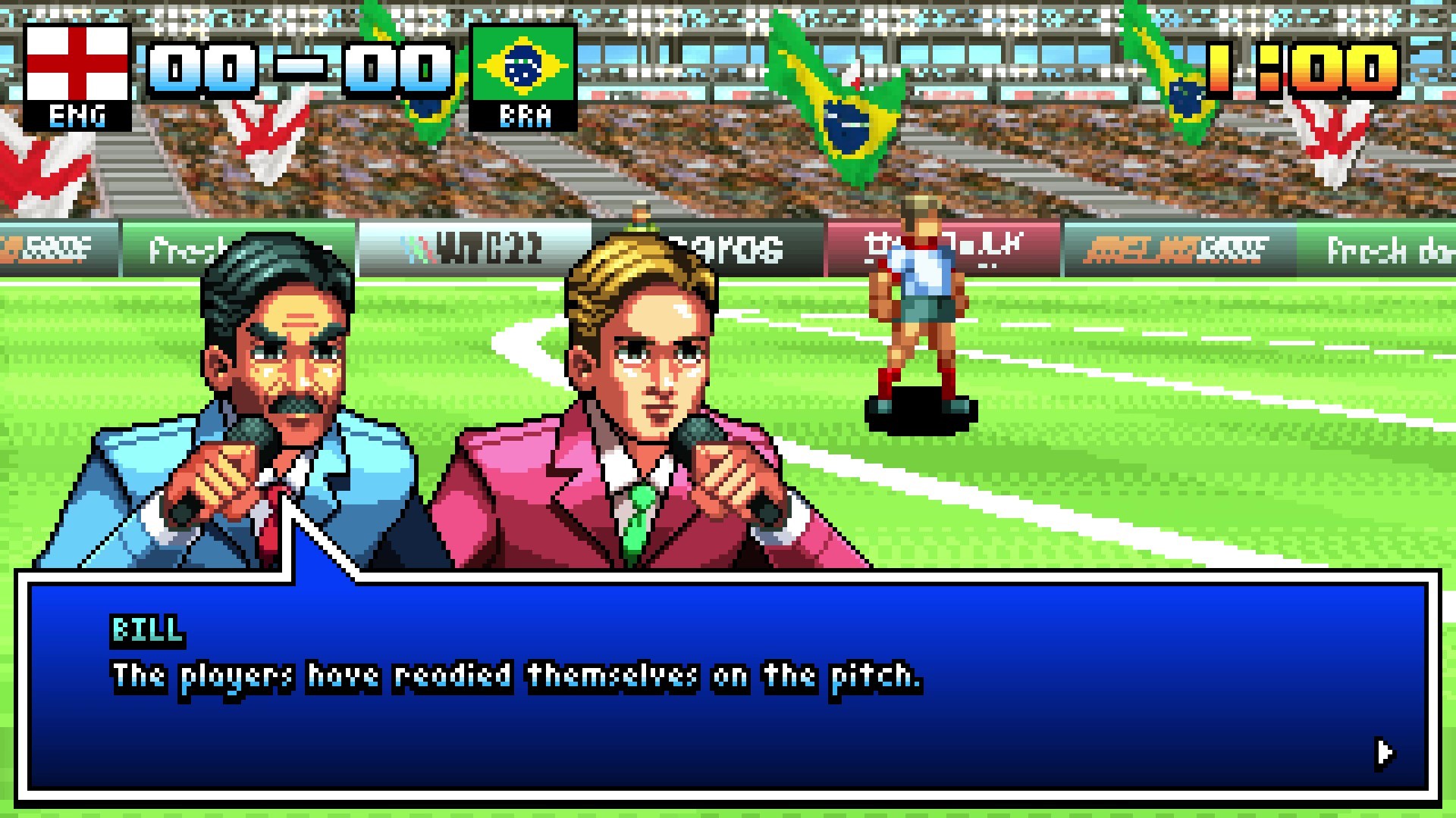 screenshot of World Fighting Soccer 22 3