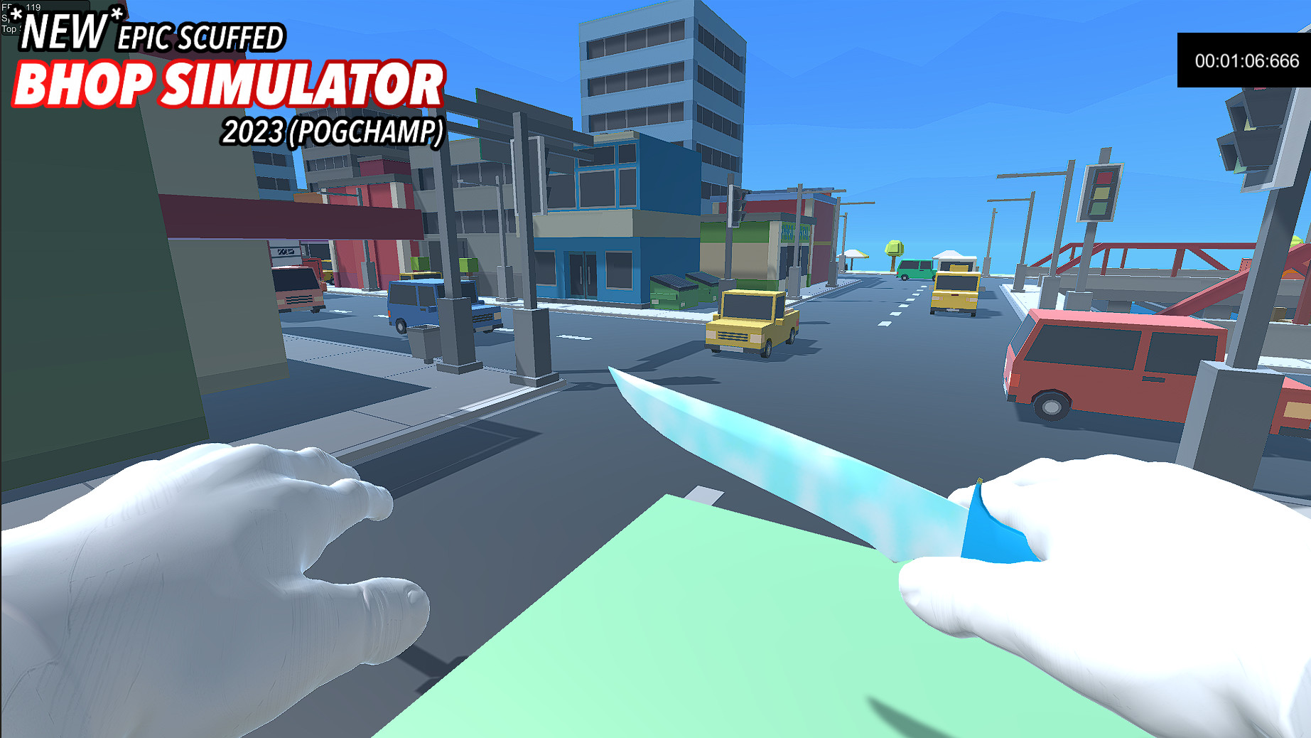 *NEW* SCUFFED EPIC BHOP SIMULATOR 2023 (POG CHAMP) #8