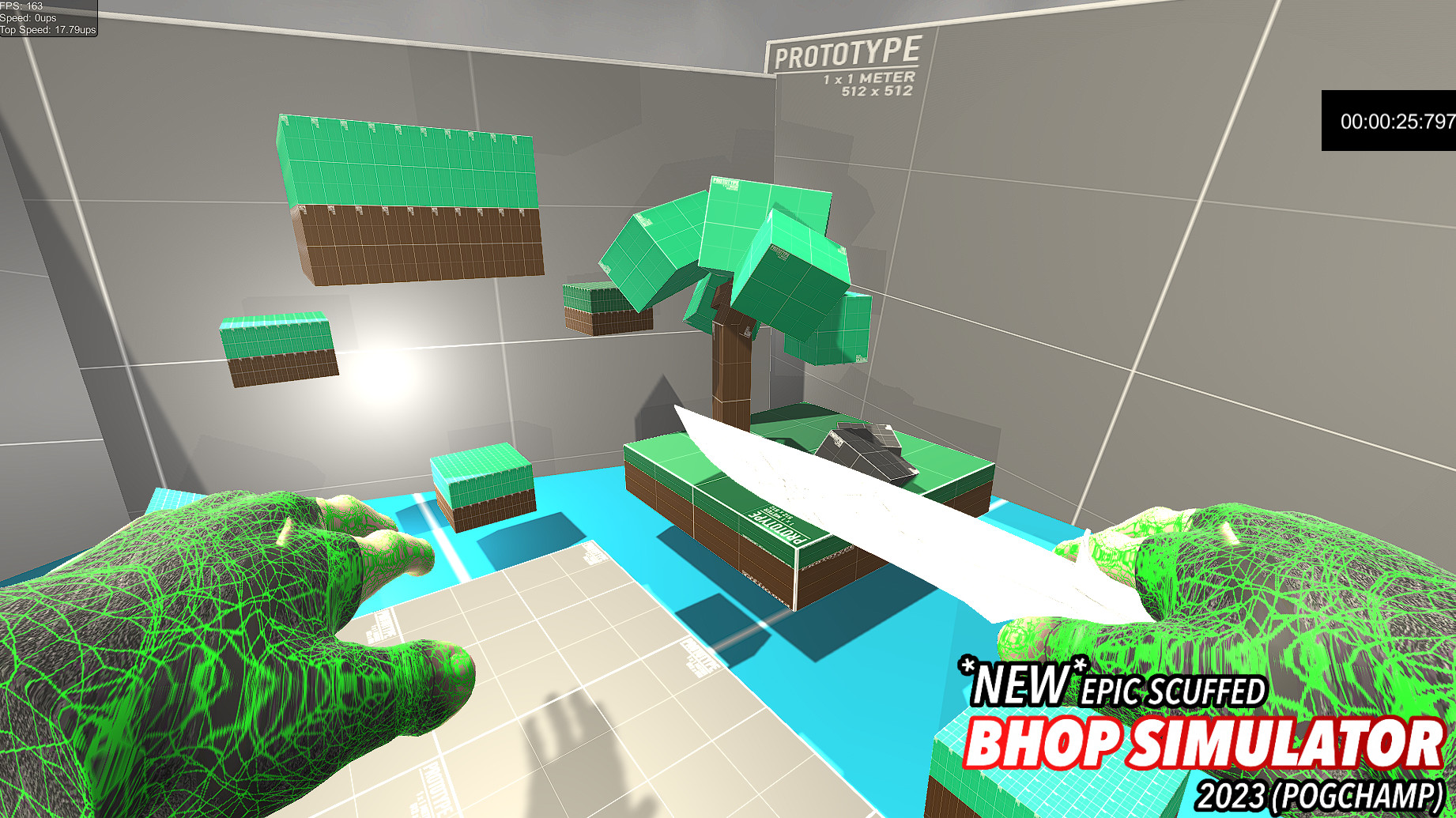 *NEW* SCUFFED EPIC BHOP SIMULATOR 2023 (POG CHAMP) #11