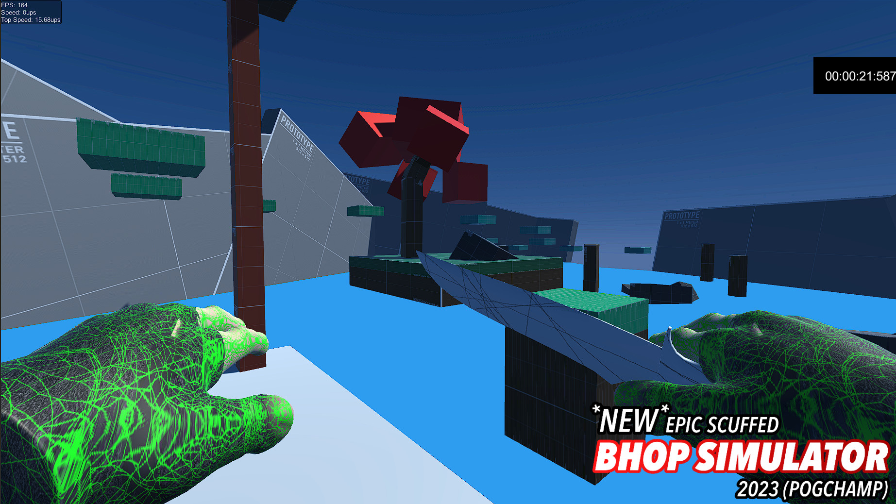 *NEW* SCUFFED EPIC BHOP SIMULATOR 2023 (POG CHAMP) #5