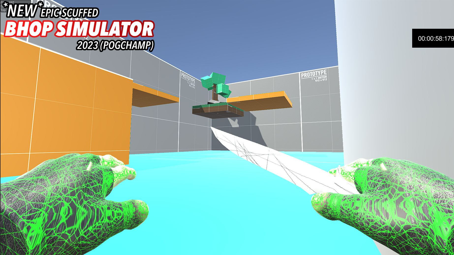 *NEW* SCUFFED EPIC BHOP SIMULATOR 2023 (POG CHAMP) #10