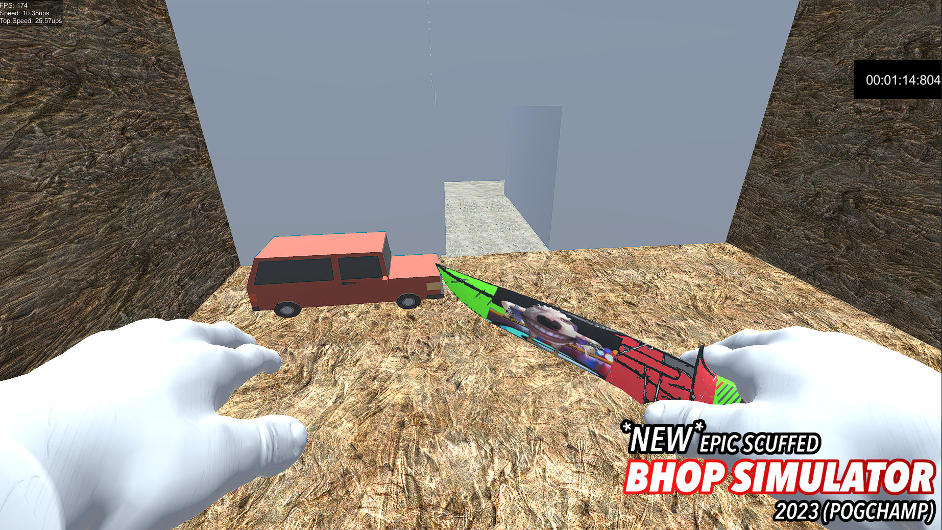 *NEW* SCUFFED EPIC BHOP SIMULATOR 2023 (POG CHAMP) #15