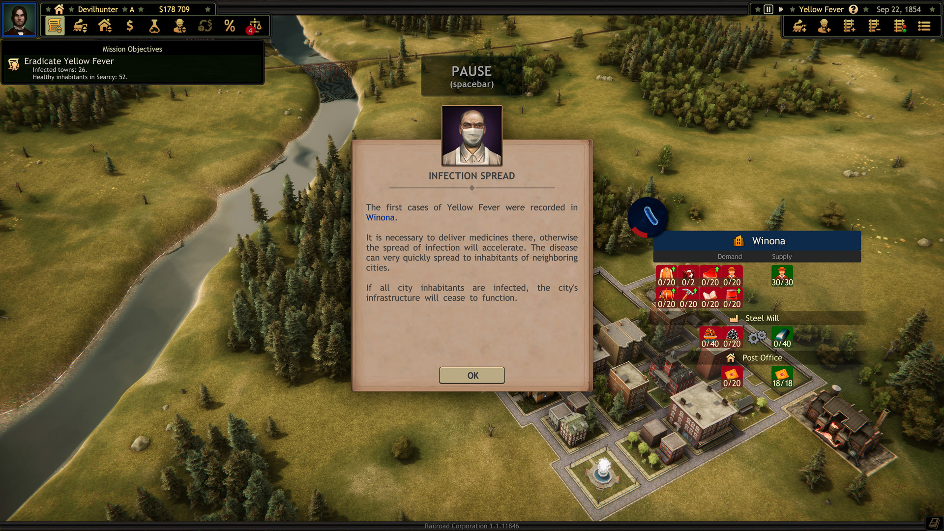 Railroad Corporation - Yellow Fever DLC screenshot screenshot 1