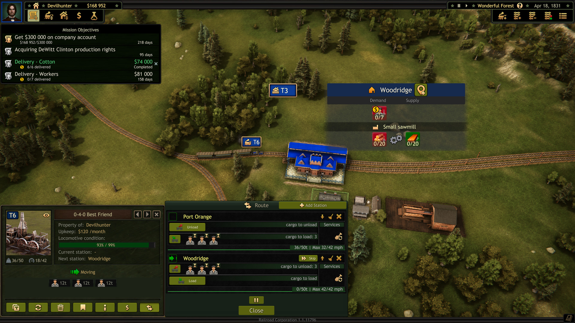 Railroad Corporation - Wonderful Forest DLC #3