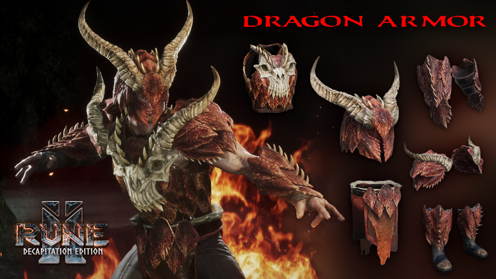 RUNE II: Dragon Armor Set (Recipe) Featured Screenshot #1
