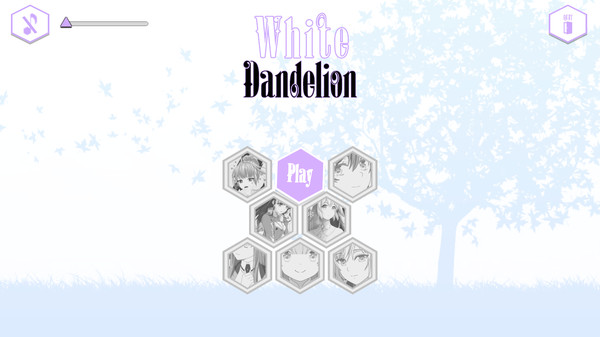 White Dandelion