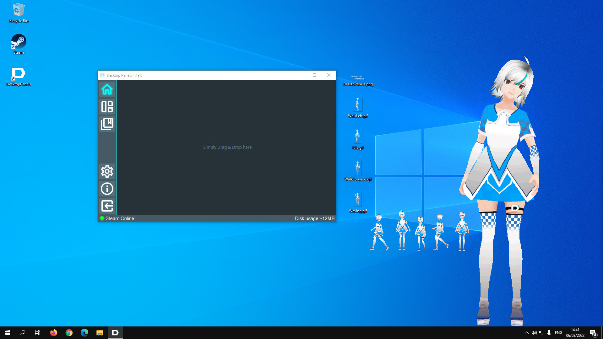 Desktop Panels screenshot 1