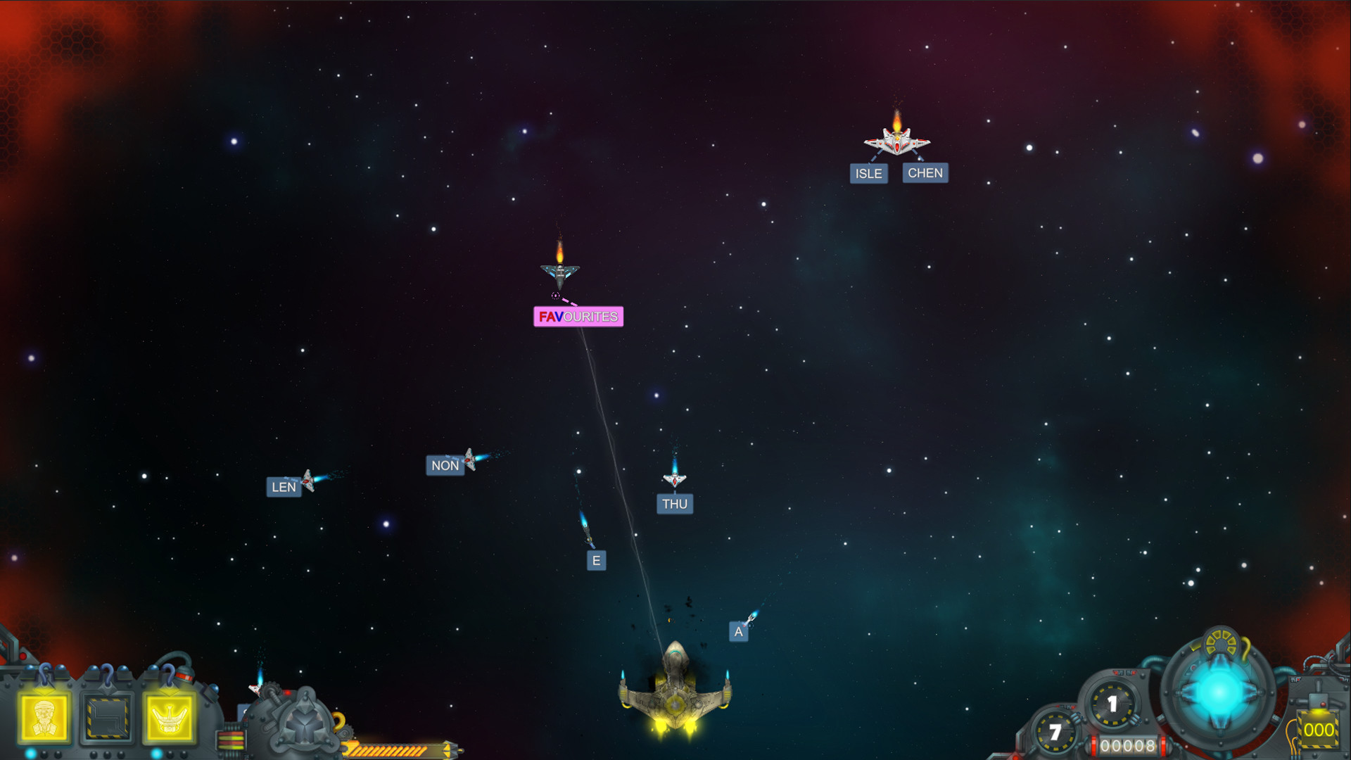 Typing Fingers - Enemy Demo #2