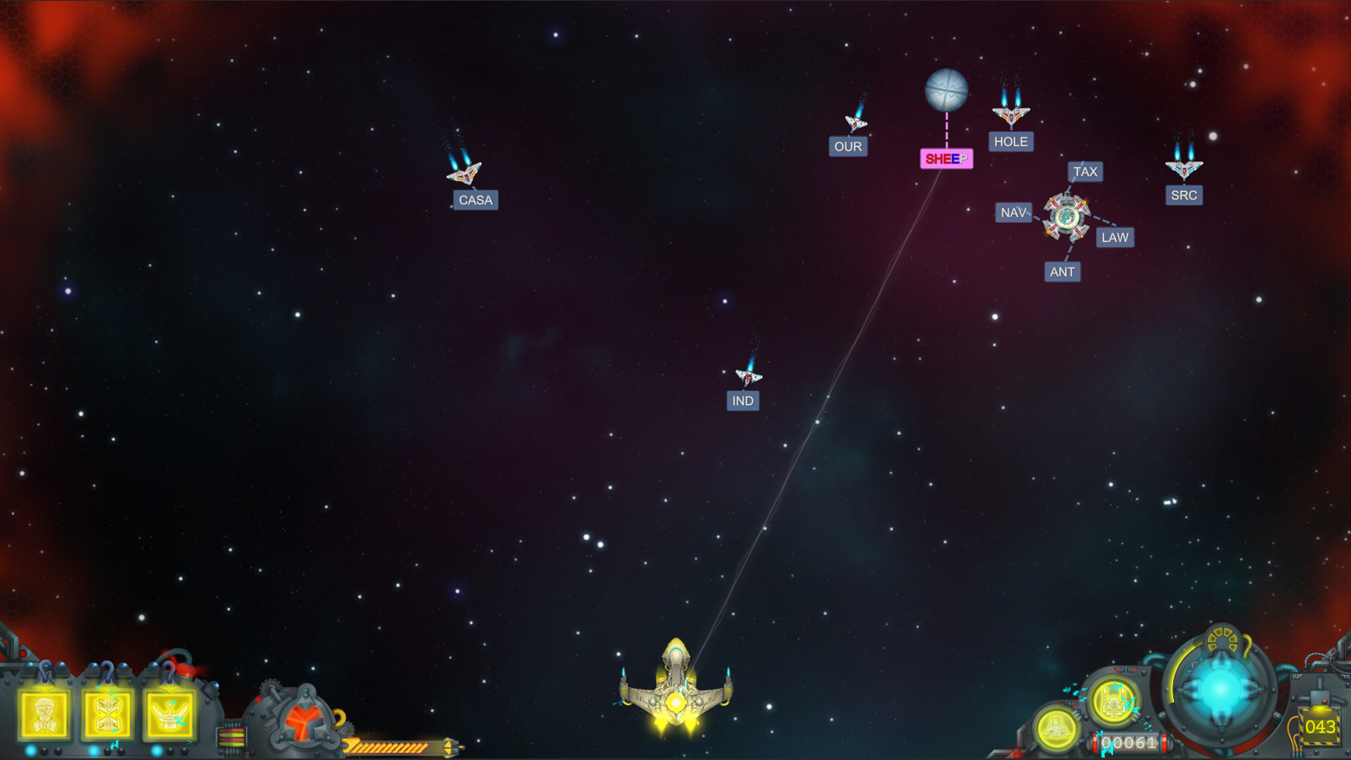 Typing Fingers - Enemy Demo #3