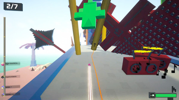 Screenshot of Cube Racer 2