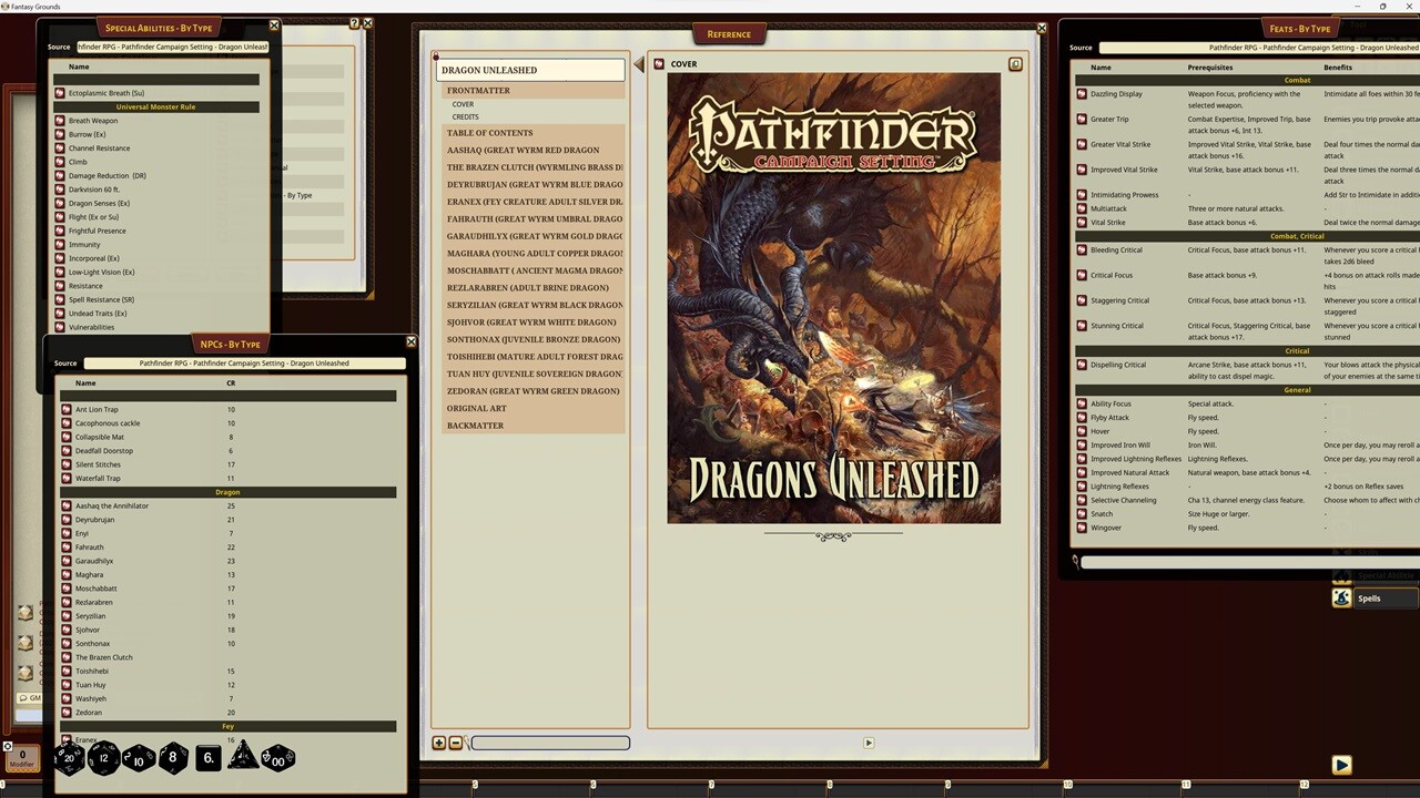 Fantasy Grounds - Pathfinder RPG - Campaign Setting: Dragons Unleashed #0
