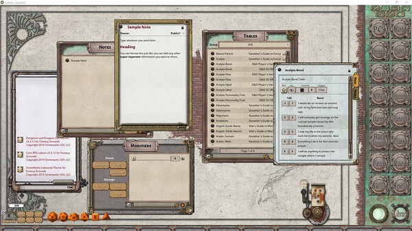 Fantasy Grounds - FG Theme - INDUSTRIAL