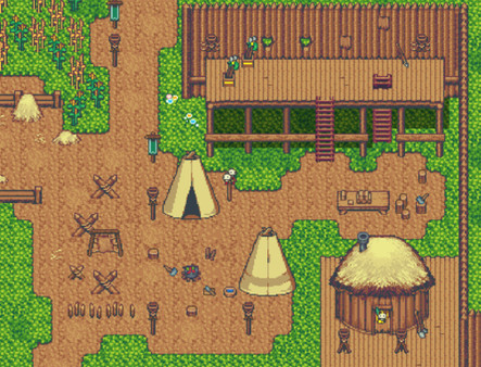 скриншот RPG Maker MZ - Time Fantasy: Farm and Fort 4